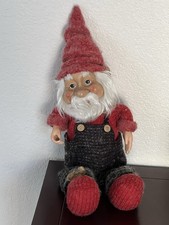 Boneca de férias 15” gnomo sorridente anão troll elfo Papai Noel feriado de inverno Natal comprar usado  Enviando para Brazil