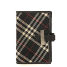 Capa de notebook Burberry xadrez couro lona preta/3BF0104 comprar usado  Enviando para Brazil
