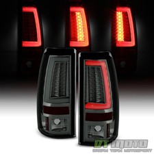 [Gunmetal fumê] 2003-2006 Chevy Silverado tubo piro lanternas traseiras de LED lâmpada de freio comprar usado  Enviando para Brazil