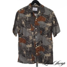 Camisa de acampamento drapeada Flanela portuguesa cinza marrom multi montanha nova sem etiquetas M NR comprar usado Camisa de acampamento drapeada Flanela portuguesa cinza marrom multi montanha nova sem etiquetas M NR comprar usado  Enviando para Brazil