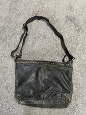 Handtasche leder nieten gebraucht kaufen  Dortmund