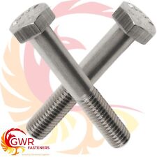 PARAFUSOS DE CABEÇA HEXAGONAL ROSCADOS PEÇA M8/8 MM PARAFUSOS SEXTAVADOS A2 AÇO INOXIDÁVEL DIN 931 comprar usado  Enviando para Brazil