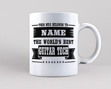 Guitar tech personalised for sale  ENFIELD