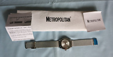 Metropolitan damenuhr silber gebraucht kaufen  Nürnberg