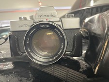 Fotocamera minolta srt usato  Roma