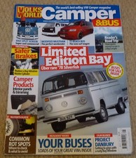 Camper bus magazine for sale  BOLTON