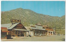 Kernville, Califórnia - Main Street, loja de equipamentos de pesca, banco - Kern County comprar usado  Enviando para Brazil