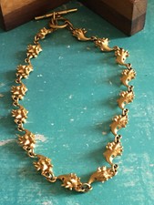 Collier doré hérissons d'occasion  Besançon