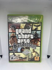 Grand Theft Auto San Andreas GTA Xbox 360 mapa mas sem manual comprar usado  Enviando para Brazil