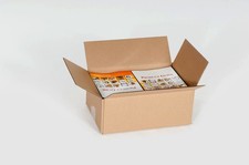 14 x 8 x 6 caixas de papelão ondulado Kraft multiprofundidade pacote com 25 comprar usado  Enviando para Brazil