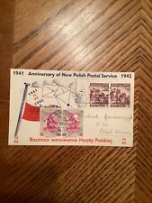 Poland stamps. card for sale  Dearborn