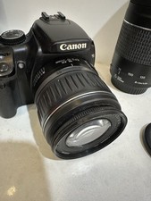 Câmera Canon EOS 400D com lente extra manual e acessórios comprar usado  Enviando para Brazil