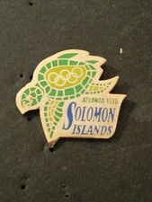 Pin's Jeux Olympiques Atlanta 96 Solomon Islands NOC na sprzedaż  Wysyłka do Poland