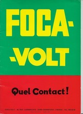Foca volt catalogue d'occasion  Seynod
