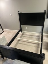 Black bed frame for sale  Strongsville