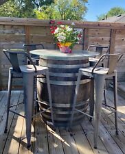 Wine barrel bar for sale  Des Moines