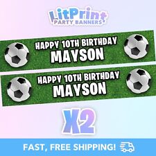 Football personalised birthday for sale  BOURNEMOUTH