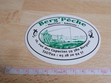 Autocollant berg pêche d'occasion  Toulon-