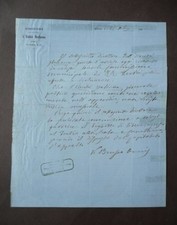 Autografo 1868 onnis usato  Italia