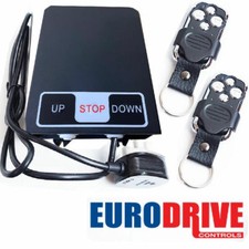Używany, Eurodrive Oryginalny pilot zdalnego sterowania c/w 2 x Fobs Roleta Drzwi elektryczne na sprzedaż  Wysyłka do Poland