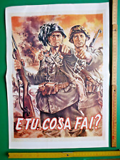 Poster propaganda bellica usato  Faenza