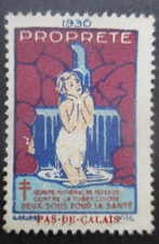Vignette tuberculose 1930 d'occasion  Hochfelden