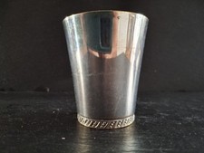 Becher metall versilbert gebraucht kaufen  Berlin