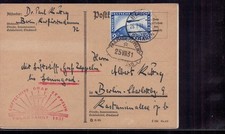 Dt. Rzesza Zeppelin Fahrt polarny 1931 - Berlin przez Leningrad na sprzedaż  Wysyłka do Poland