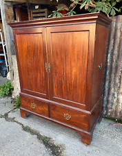 Georgian mahogany gents for sale  MALMESBURY