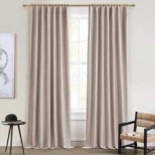 Primitive linen curtains for sale  Katy