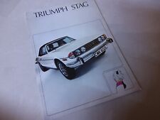 Triumph stag original for sale  HALIFAX