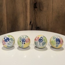 Botões de gaveta de cerâmica de porcelana redondos 1,5” puxa armário cômoda 4 alças florais comprar usado  Enviando para Brazil