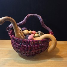 Vintage cornucopia wicker for sale  Mckinney
