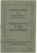 Ferguson brown tractor for sale  CALLINGTON