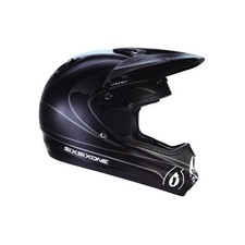 Capacete SIXSIXONE lançamento MTB MX ATV BMX rosto inteiro - preto juvenil grande 51-52 cm comprar usado  Enviando para Brazil