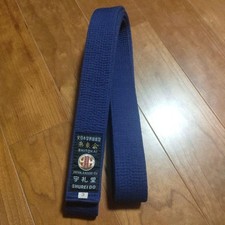 Cintura karate shureido usato  Spedire a Italy