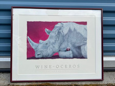 Framed wine oceros for sale  Vancouver