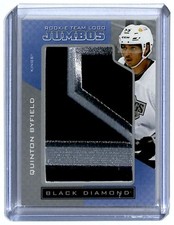 2021-22 UD Black Diamond Rookie Team Logo Jumbo Quinton Byfield RC (GuiGel) comprar usado  Enviando para Brazil