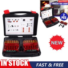 Kit de lanterna traseira de reboque magnética sem fio LED 2X7 pinos para reboque-caminhão automotivo comprar usado  Enviando para Brazil