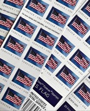 250 piezas SELLOS POSTALES BANDERA PARA SIEMPRE AUTÉNTICOS FRANQUEO DE EE. UU. ¡ENVÍO GRATUITO!!! segunda mano  Embacar hacia Mexico