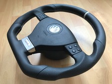 Leather steering wheel d'occasion  Expédié en Belgium