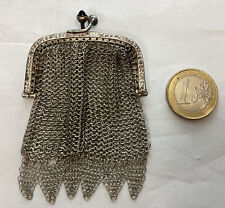 Aumônière argent mailles d'occasion  France
