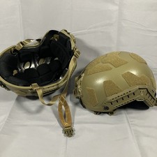 Usado, 2 capacetes balísticos táticos FAST almofadas ajustáveis médias montagem em trilho NVG Airsoft comprar usado  Enviando para Brazil