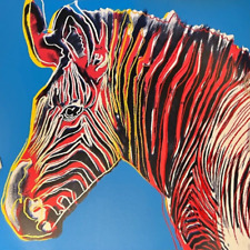 Andy warhol zebra for sale  LONDON