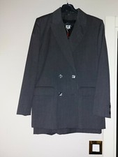 Tailleur donna grigio usato  Genova