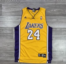 Camiseta Adidas nº 24 Kobe Bryant Los Angeles Lakers NBA tamanho P COMPRIMENTO +2, usado comprar usado  Enviando para Brazil