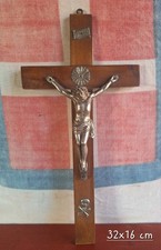 Antico crocifisso crocefisso usato  Pinerolo