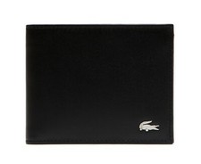 LACOSTE FG S Billfold Portfel Czarny Czarny Nowy na sprzedaż  Wysyłka do Poland