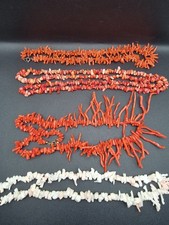 Vintage coral necklaces for sale  NOTTINGHAM