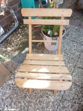 Kinderstuhl gartenstuhl holz gebraucht kaufen  Kalkar